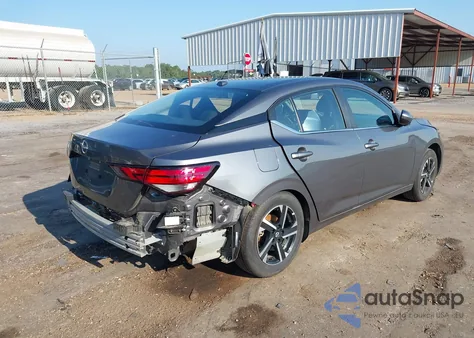 2025 Nissan Sentra Sv from USA, damaged, VIN 3N1AB8CV1SY237581